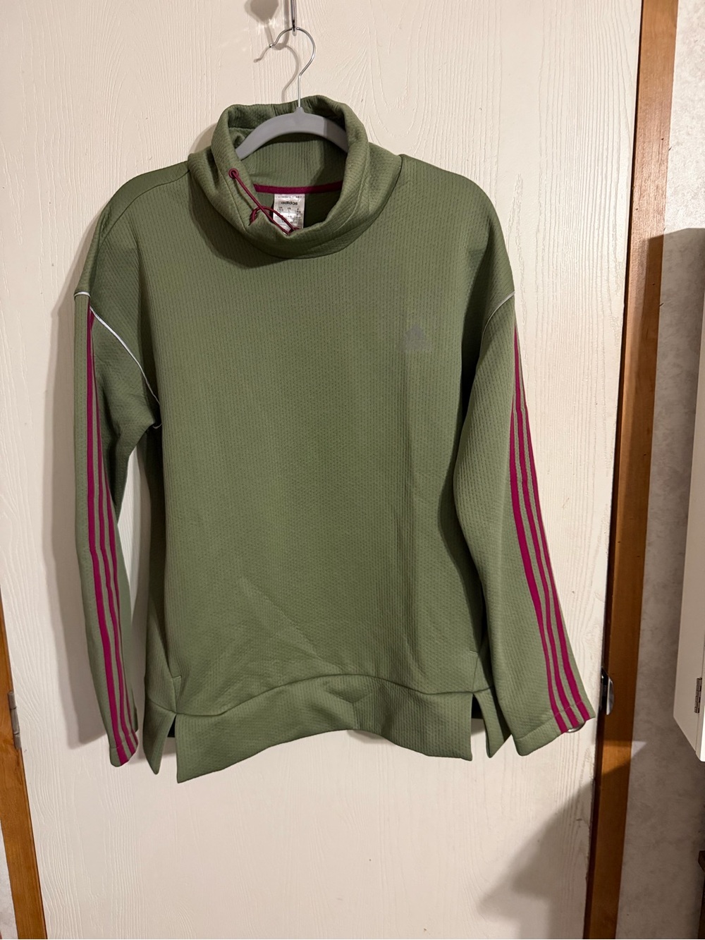 NWT Large . Legacy Green/Power Berry Adidas